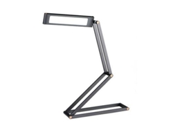 2026altiro-lámpara De Mesa Led Plegable Inalámbrica Recargable Con 3 Modos Ajustables Para Dormitorio, Oficina Y Camping - Gris