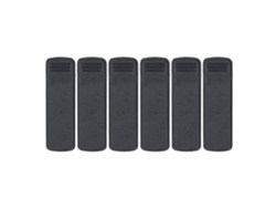 6 Ganchos De Repuesto Para Cinturón Para Radios Portátiles Gp3188, Gp3688, Cp040, Cp150, Cp200d Y Pr400