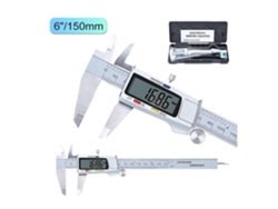 Outil De Mesure Pied À Coulisse Numérique En Acier Inoxydable 6 Instrument Outils Vernier De 150 Mm