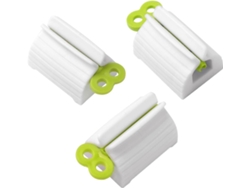 3 piezas de soporte para pasta de dientes con tubo enrollable, accesorios de baño PFP Rosewell