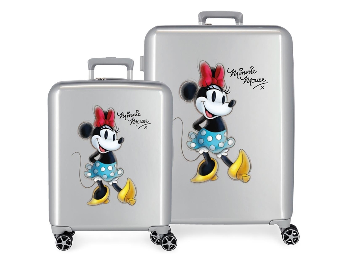 Disney Juego De Maletas Joyful Abs Plata