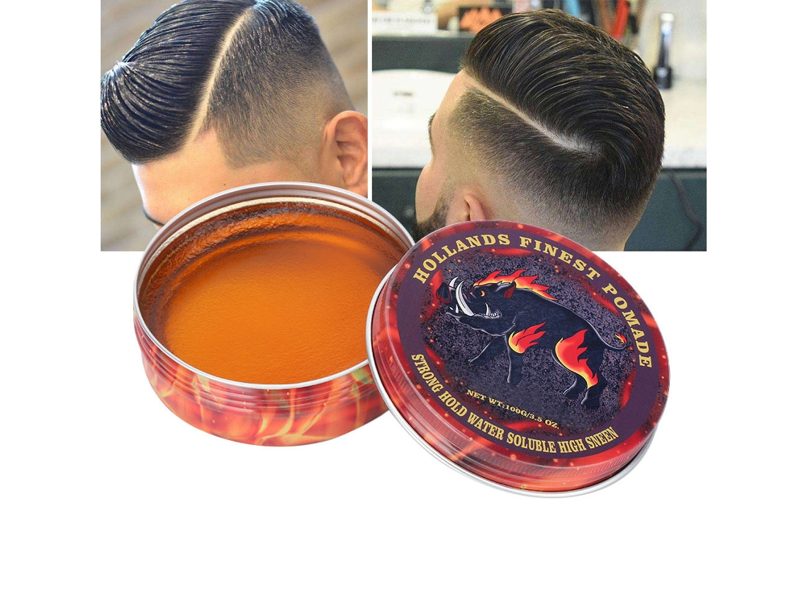 Arcilla De Peinado Duradero Pomada De Pelo Hidratante Para Modelado Natural 100ml