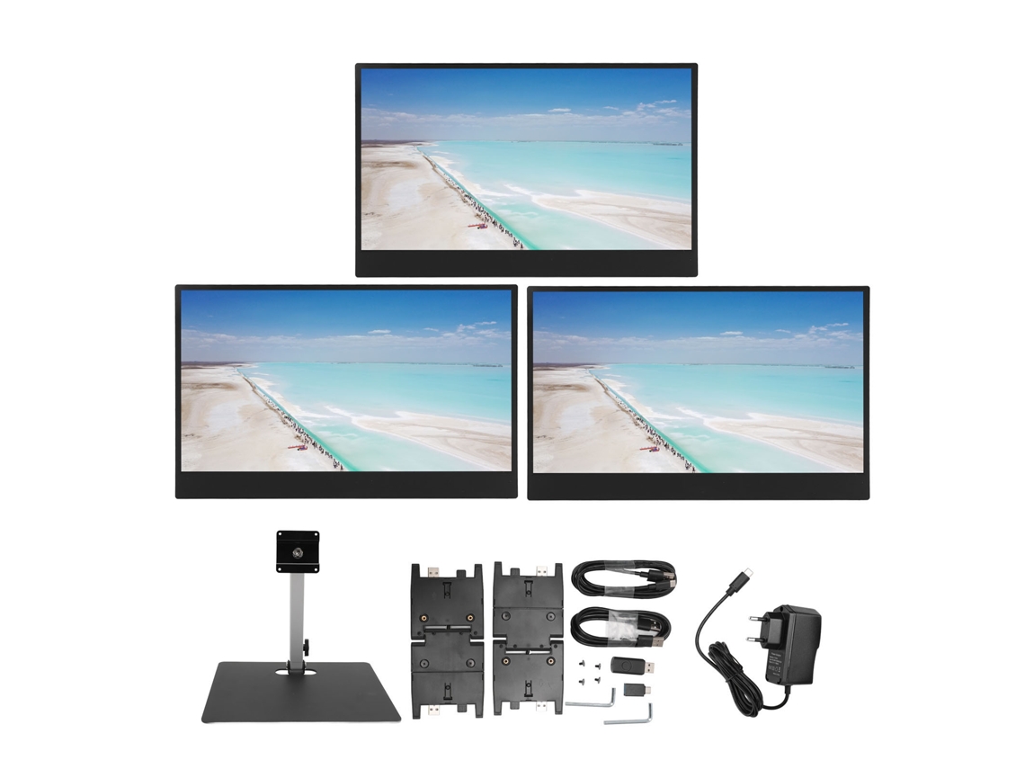 Extensor de pantalla para portátil FHD 1080p Plug and Play portátil