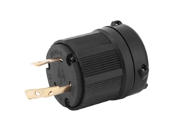Enchufe Nema L5-30 Con Bloqueo Giratorio, 3 Cables, 30 A, 125 V Para Generador, Carcasa Resistente.