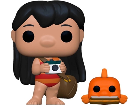 Figura FUNKO Pop Disney Lilo & Stitch Lilo Con Pez & Sandwich 55621