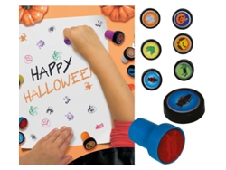 Bolsa 6 Sellos Halloween 4 cm