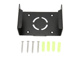 Soporte De Pared Para Tv Box Sin Orificio, De Aleación De Aluminio Negro, Compatible Con Ios Y Televisores 4k.