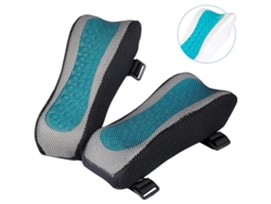 Protege Brazos Almohadillas Para Sillas De Oficina Con Espuma De Memoria Y Gel Refrigerante 2 Unidades
