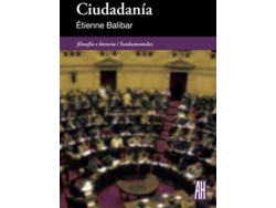 Libro Ciudadanía de Erienne Balibar (Español)