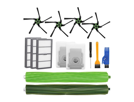 Peças de sacos de pó de filtros de escovas para irobot roomba s9+ s9 s9 plus