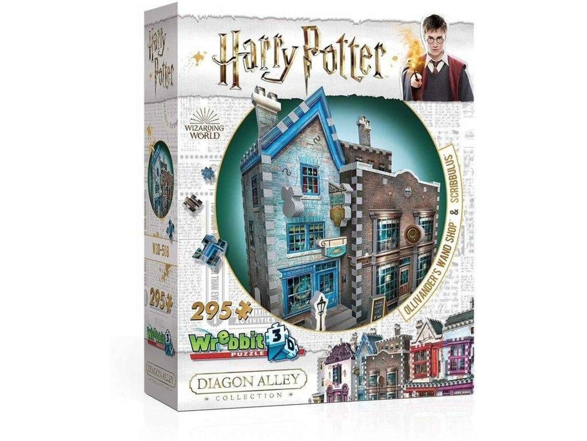 Puzzle 3D HARRY POTTER Tienda del Ollivander (Edad Mínima: 12 - 295 Piezas)