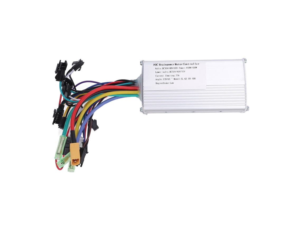 Controlador de velocidad Rebe-Speed para motores sin escobillas de 36V, 48V, 60V, 450W y 500W, reemplazo inteligente para onda sinusoidal.