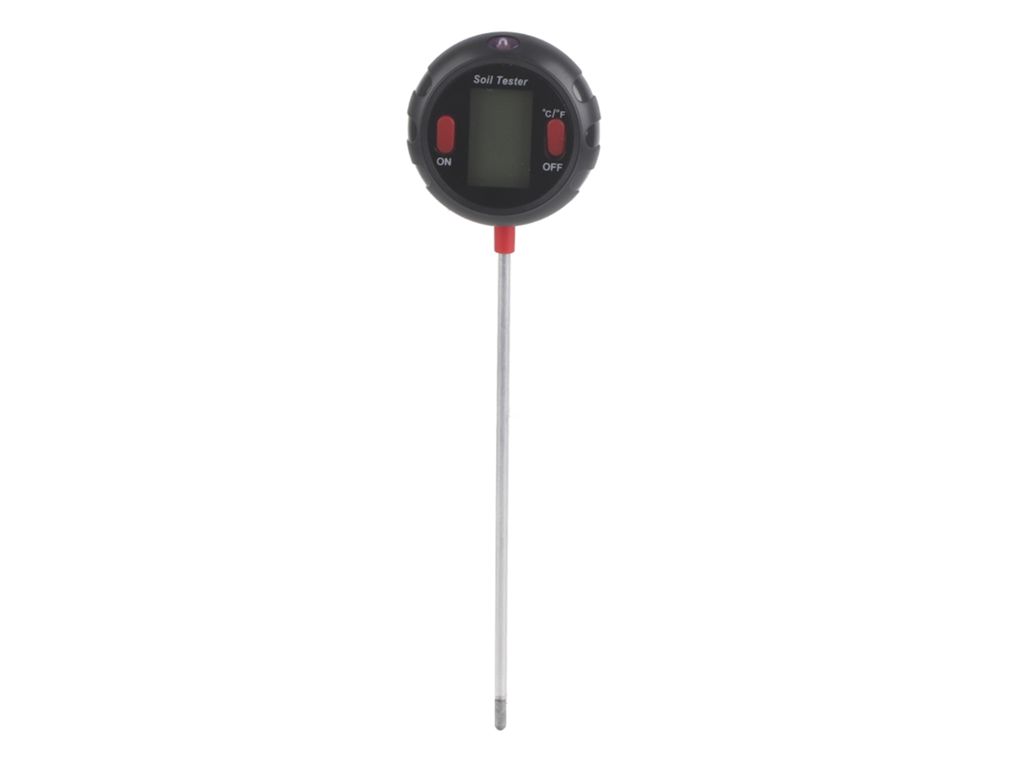 Tester De Suelo 5 En 1: Medidor De Humedad, Luz Solar, Ph, Temperatura Y Humedad De Plantas Con Pantalla Led Digital