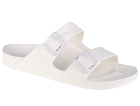 Zuecos Mujer BIRKENSTOCK (35 - Sintético - Blanco)