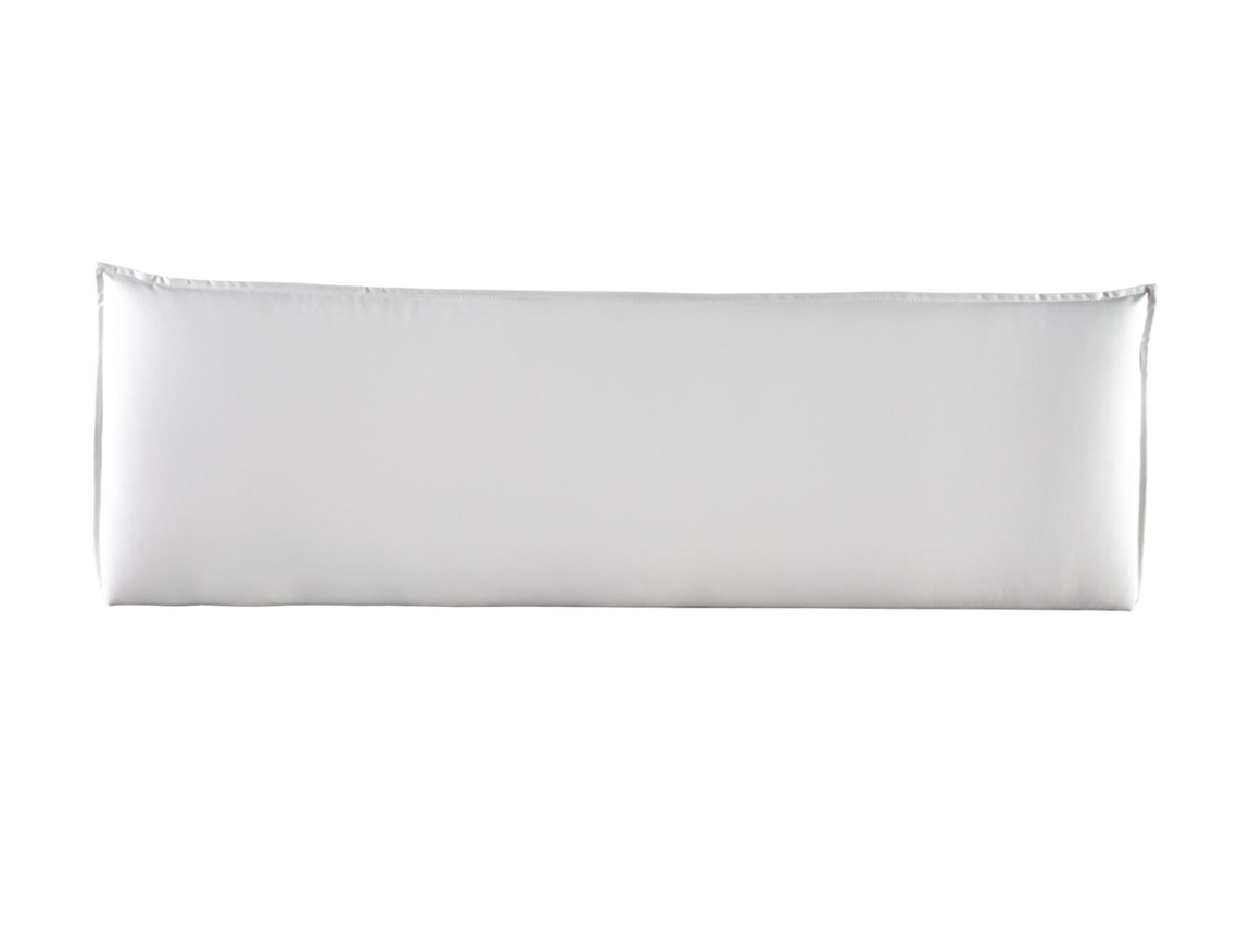 Cabecero Tapizado AGORA para Cama 135 Polipiel Blanco ( 145 x 50 x 7 cm)