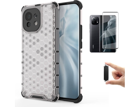 Kit Carcasa, Protector y Soporte Xiaomi Mi 11 Full Cover Rumble