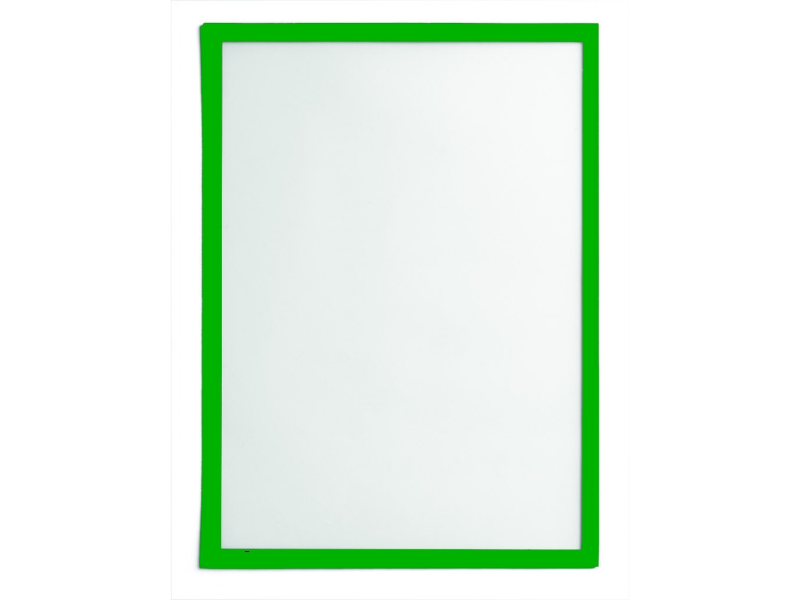 Porta Documentos Magnético A3 Verde 5 Unidades. SMIT VISUAL
