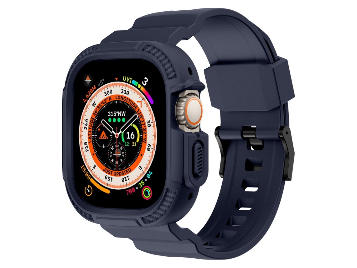Correa XIAOMOYU azul oscuro para Apple Watch (38/40/41 mm)