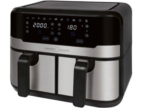 Freidora de Aire PROFICOOK FR 1242 (5.5 L - Negro)