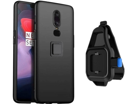 Funda Oneplus 6 Turtleshell con Soporte de Cintura Negro