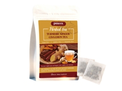 Té de cúrcuma y canela: cálido y agradable para la salud.