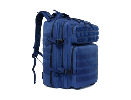 Mochila Tácticas Militar 45L Bolsa Equipaje de Mano Cabina Crossfit Plegable Impermeable Mochila de Senderismo Azul