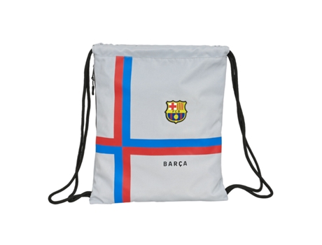 Mochila de Bolsas Con Cuerdas F.C. Barcelona Gray 35 x 40 x 1 cm