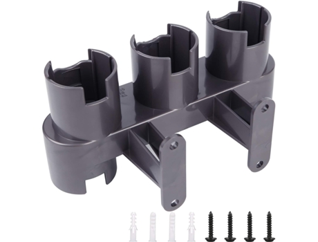 Accesorio de Aspiradora SUNMOSTAR para dyson v10 v8 v7 Sustitución de Soporte de Montaje - Gris