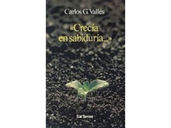 Libro Crecía En Sabiduría de Carlos González Vallés (Español)