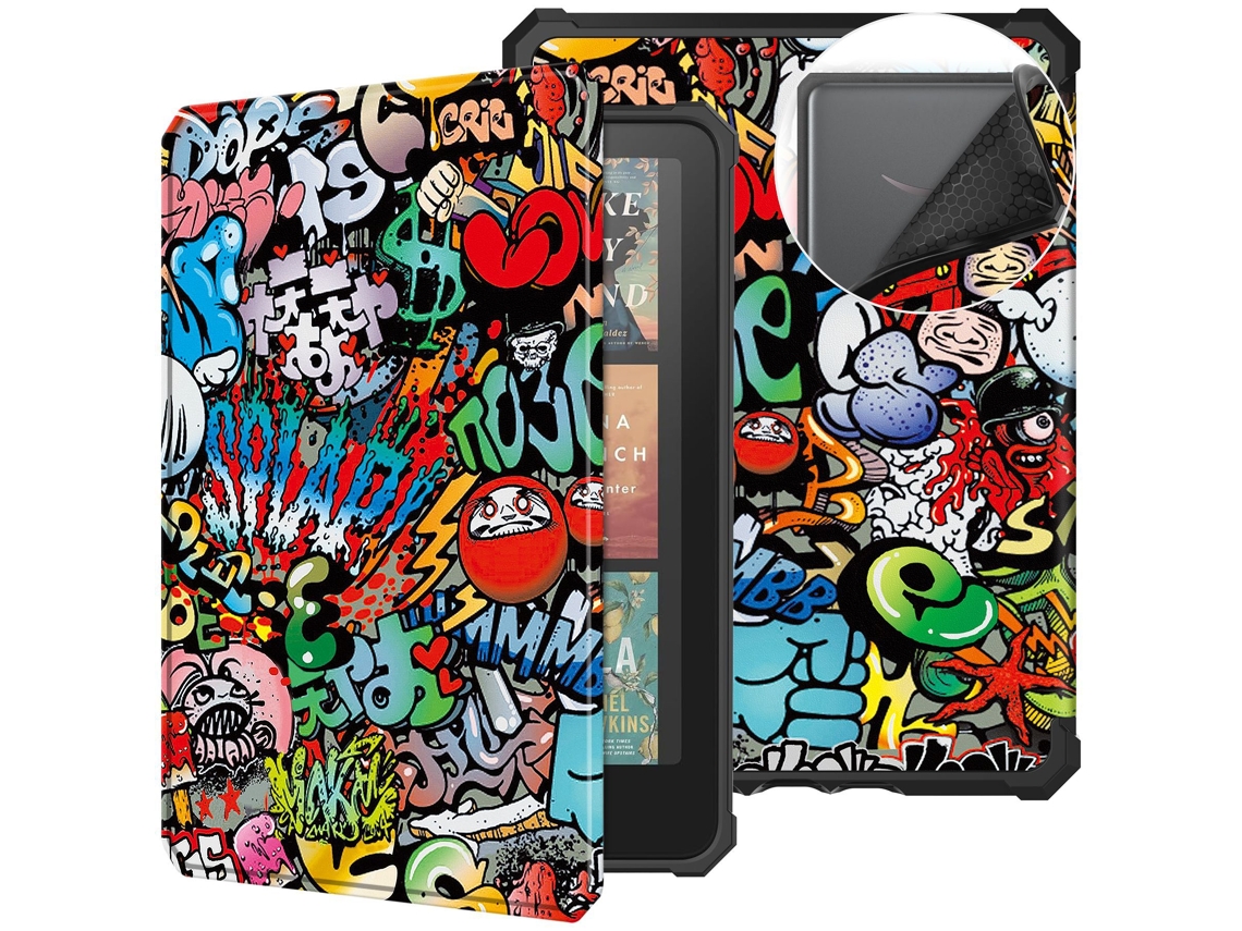 Funda Fwinl para Kindle Paperwhite 2024 de 7 pulgadas color grafito (12.ª generación)