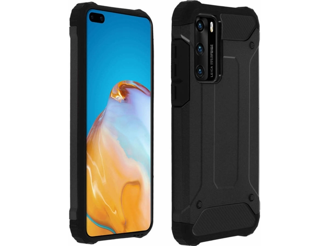 Carcasa Huawei P40 AVIZAR Anticaídas Negro