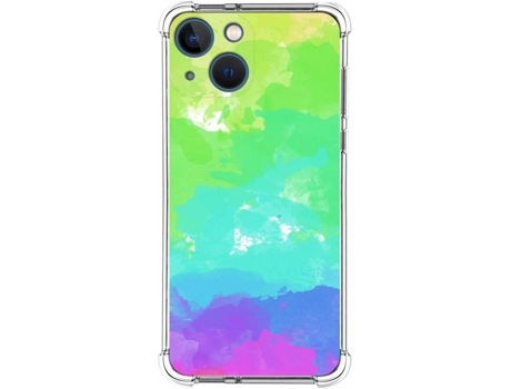 Carcasa iPhone 13 Mini (5.4) TUMUNDOSMARTPHONE Acuarela 03 Dibujos Multicolor