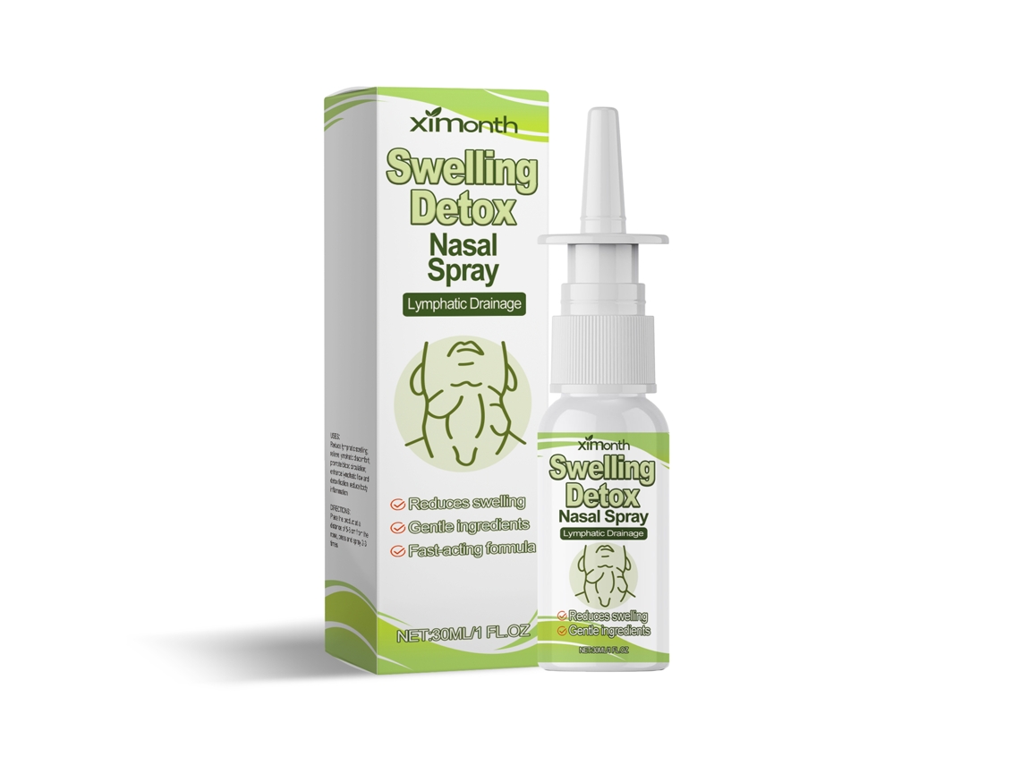 Spray nasal calmante para un alivio rápido y mayor comodidad nasal.