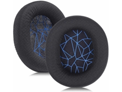 Almohadillas Szsmart para Steelseries Arctis 3, 5 y 7 (1 par, negro/azul)