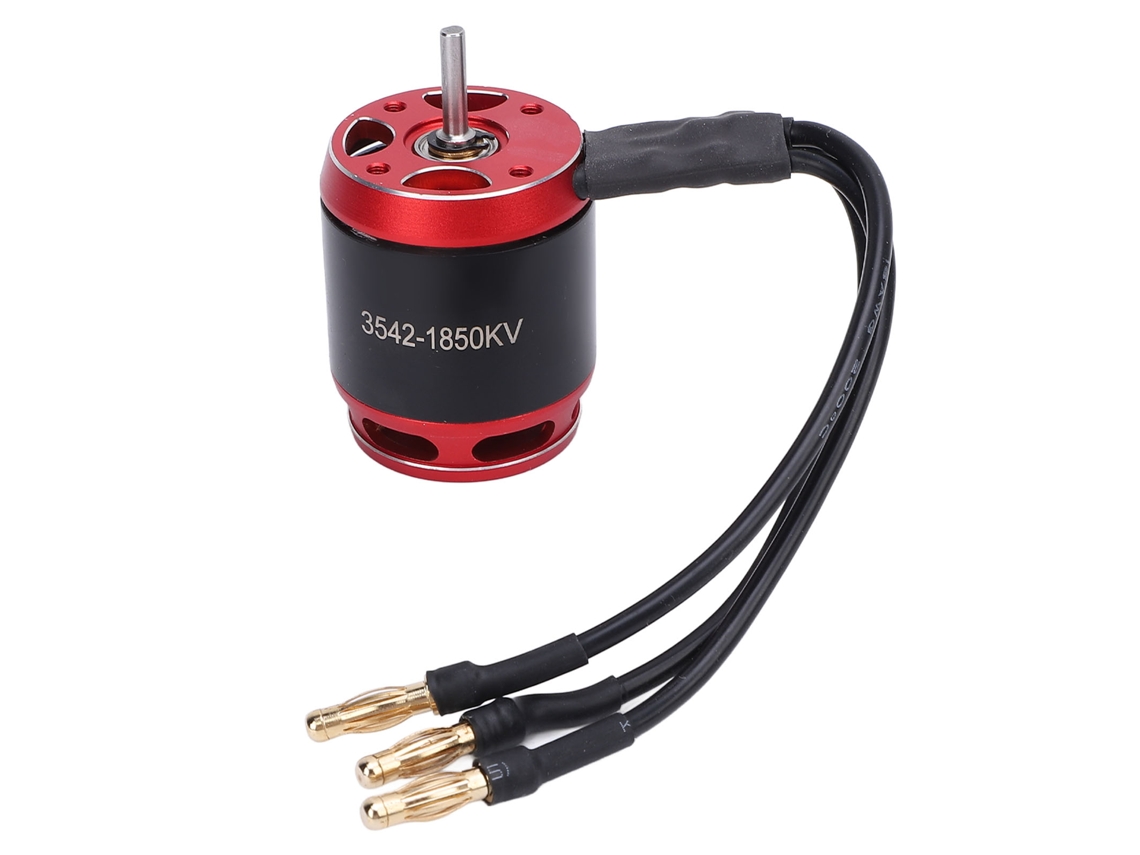Mali motor Brushless 3542 para Rc Crawler 1/10 com Plug Banana 4.0 Compatível com Axial Scx10 90046 D90 1850kv