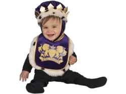 Disfraz de Bebé DISFRAZZES Rey Medieval (Talla: 1 a 12 meses)