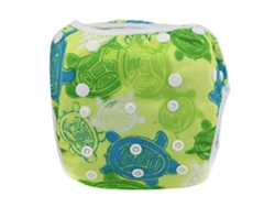 Cambiador Para Bebés Con Forma De Tortuga, Reutilizable, Ajustable, Impermeable Y Transpirable.