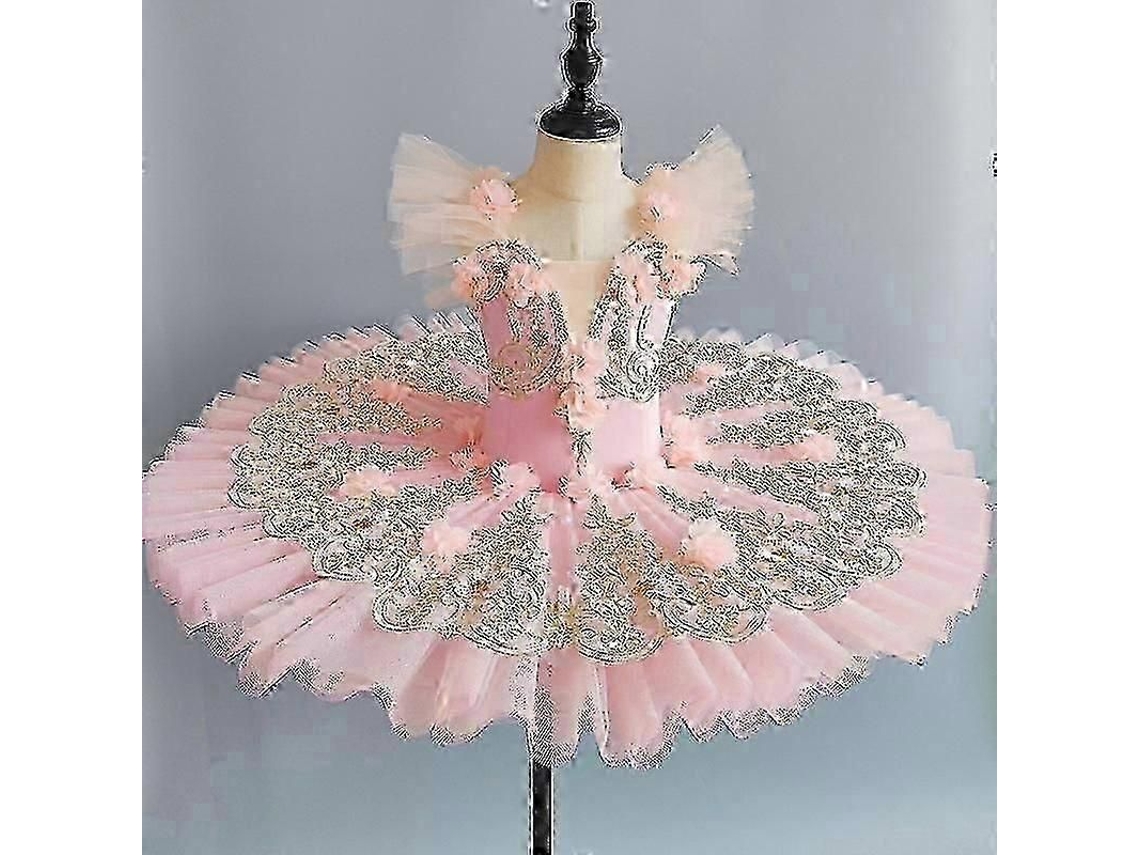 Leotardo De Bailarina Swan Lagoon Girl Con Tutú Y Falda De Princesa Para Danza Clásica.
