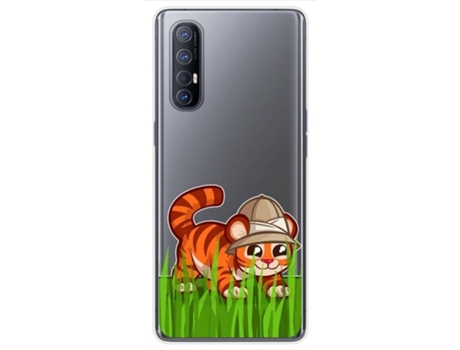 Carcasa Oppo Find X2 Neo TUMUNDOSMARTPHONE Dibujos Transparente Multicolor