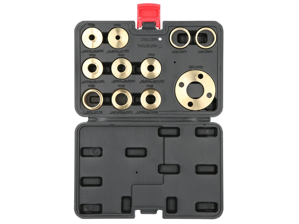 Kit De Guías De Patrón Para Fresadora De Latón Con 8 Casquillos Y Accesorios De Montaje.