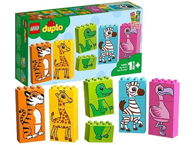 LEGO Duplo: Mi primer puzzle - 10885 (Edad Mínima: 1,5 - 15 Piezas)