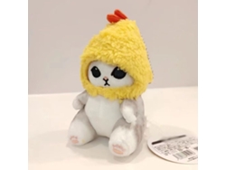 Lindo Muñeco De Peluche De Gato De Dibujos Animados Con Expresión Adorable, De Algodón Pp, Para Decoración Del Hogar.
