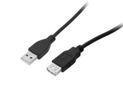 Cable Alargador Usb 2.0 Macho/Hembra 3 Metros