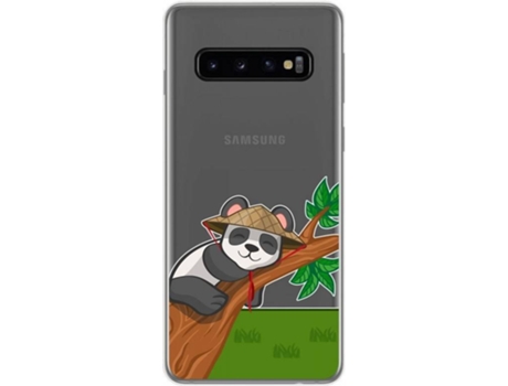 Carcasa Samsung Galaxy S10 Plus TUMUNDOSMARTPHONE Panda Multicolor