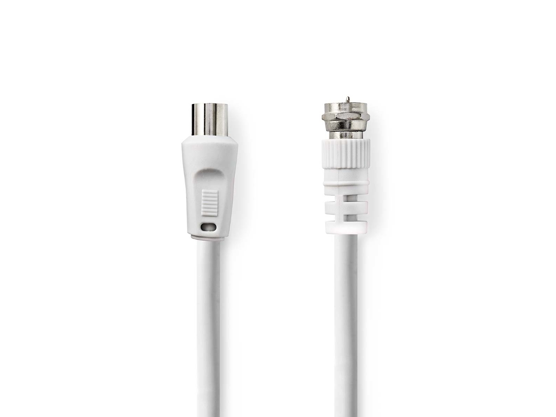 CSGL41800WT15 cable coaxial 1,5 m Tipo F IEC Blanco NEDIS