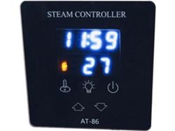 Controlador AT 86 para calentador eléctrico de sauna, compatible con generadores de baño de vapor y estufas de vapor de la serie AT. SFUSHOS