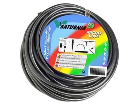 Goteo microtubo pvc (rollo 15 metros) saturnia