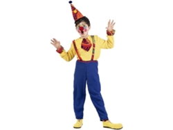 Disfraz de Niño DISFRAZZES Payaso Amarillo (Talla: 9 a 11 años)