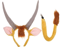 Juego De Diademas Con Forma De Cola De Antílope - Accesorios Para Disfraces Infantiles
