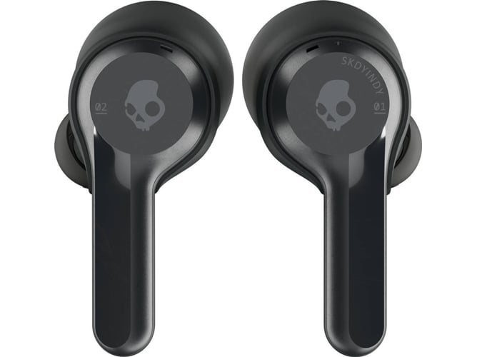 Auriculares Bluetooth True Wireless SKULLCANDY Indy (In Ear - Micrófono - Negro)